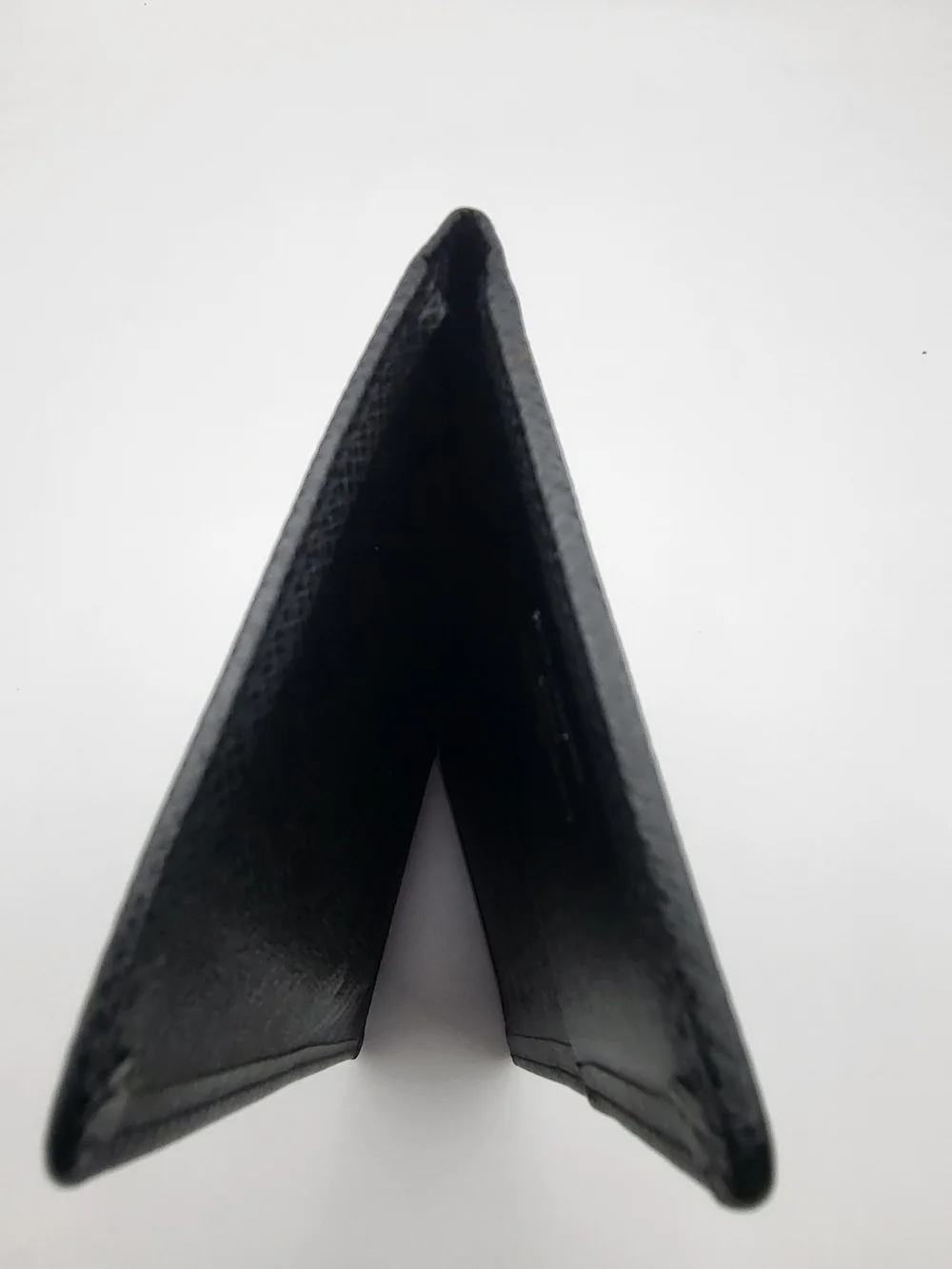 LOUIS VUITTON Taiga Porte Valeurs Organizer Wallet Black..Authentic..